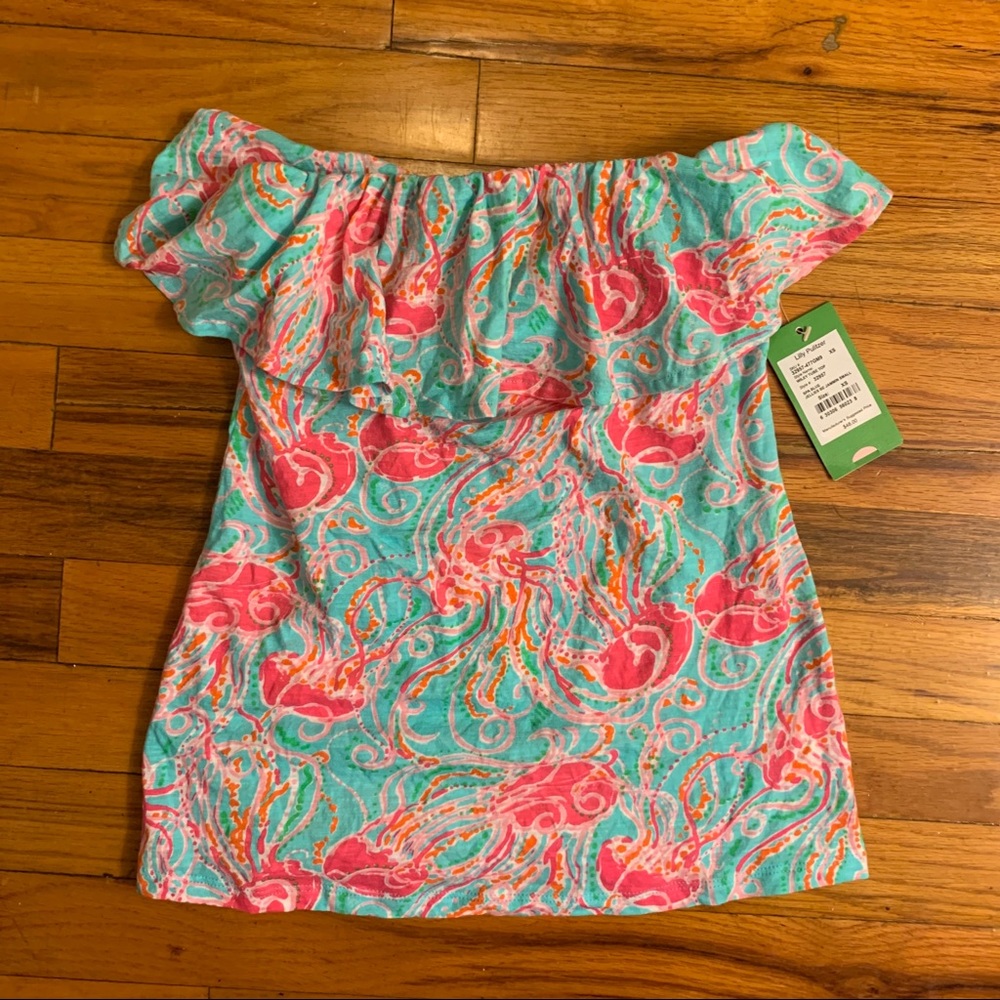 Lilly Pulitzer Strapless Top